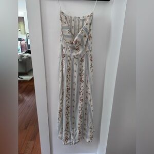 reformation strapless dress - size 4